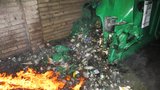 Ostravský bezdomovec málem uhořel: Vznítilo se na něm oblečení