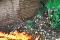 Ostravský bezdomovec málem uhořel: Vznítilo se na něm oblečení