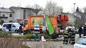 Na pražském Chodově nalezl bezdomovec smrt zřejmě v popelářském voze.