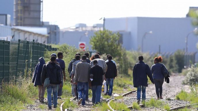 Běženci v Calais