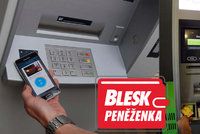 První bezkontaktní bankomaty: Vyberete jen na pípnutí! I s Blesk peněženkou