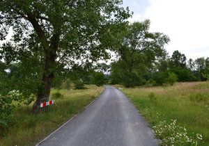 Obdobná bezmotorová komunikace se nachází také na Rohanském ostrově. Praha 8 ji hodlá opravit.