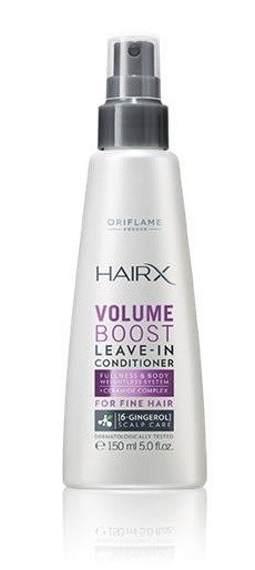 Objemový nesmývací kondicionér HairX, Oriflame, 169 Kč (150 ml). Koupíte na https//cz.oriflame.cz.