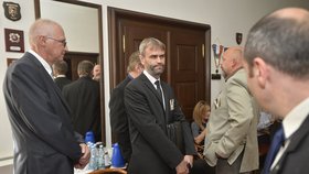 Odcházející šéf ÚOOZ Robert Šlachta na jednání bezpečnostního výboru Poslanecké sněmovny 23. června 2016. Řešila se reorganizace policie.