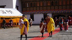 Bhútánská královská rodina oznámila narození malé princezny.