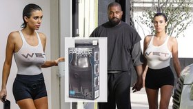 Kanyeho Bianca opět v akci: »Vlhké« tričko a šortky s otvorem na umělý penis!