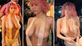 Bianca si vyšla bez Kanyeho: Místo trička kšandy!