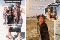 Šok na festivalu Burning Man: Influencerka na akci plnou bahna a orgií vzala syna (7)!