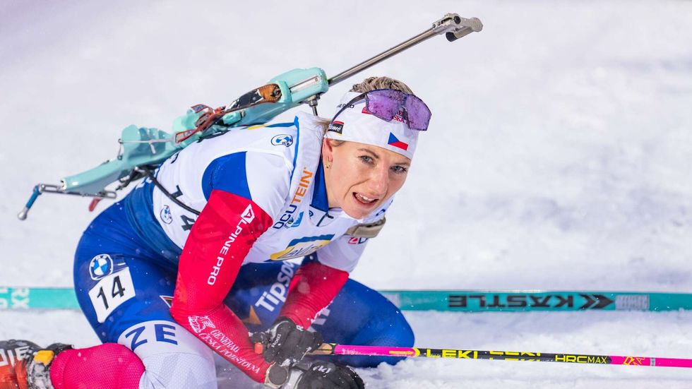 Biatlonistka Lucie Charvátová začala novou sezonu v Östersundu velmi slušně