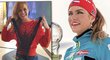 Gabriela Koukalová opět ukázala smysl pro humor, když předvedla část kolekce pro příští olympiádu
