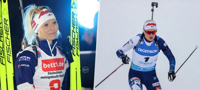 Finská biatlonistka Mari Ederová měla problémy se srdcem