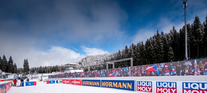 Areál ve slovinské Pokljuce, který hostí mistrovství světa