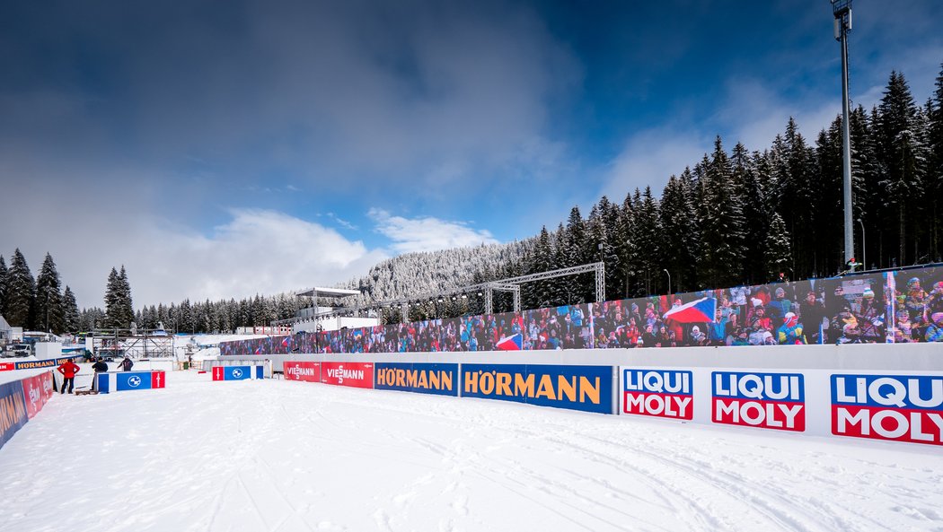 Areál ve slovinské Pokljuce, který hostí mistrovství světa