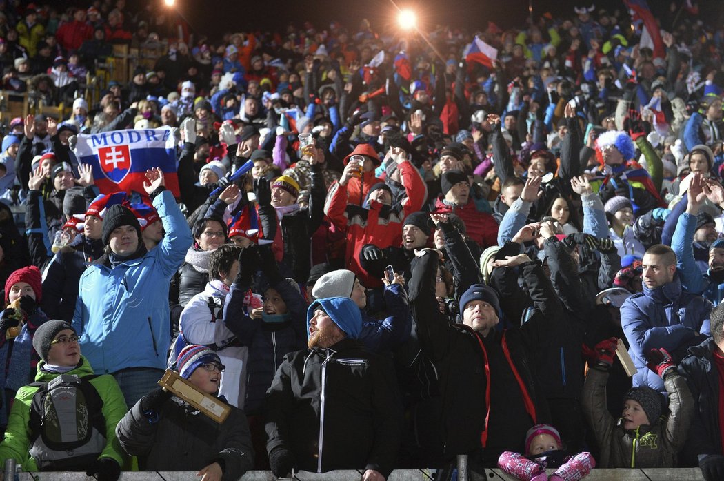 Při biatlonu v Novém Městě panovala fantastická atmosféra v roce 2016