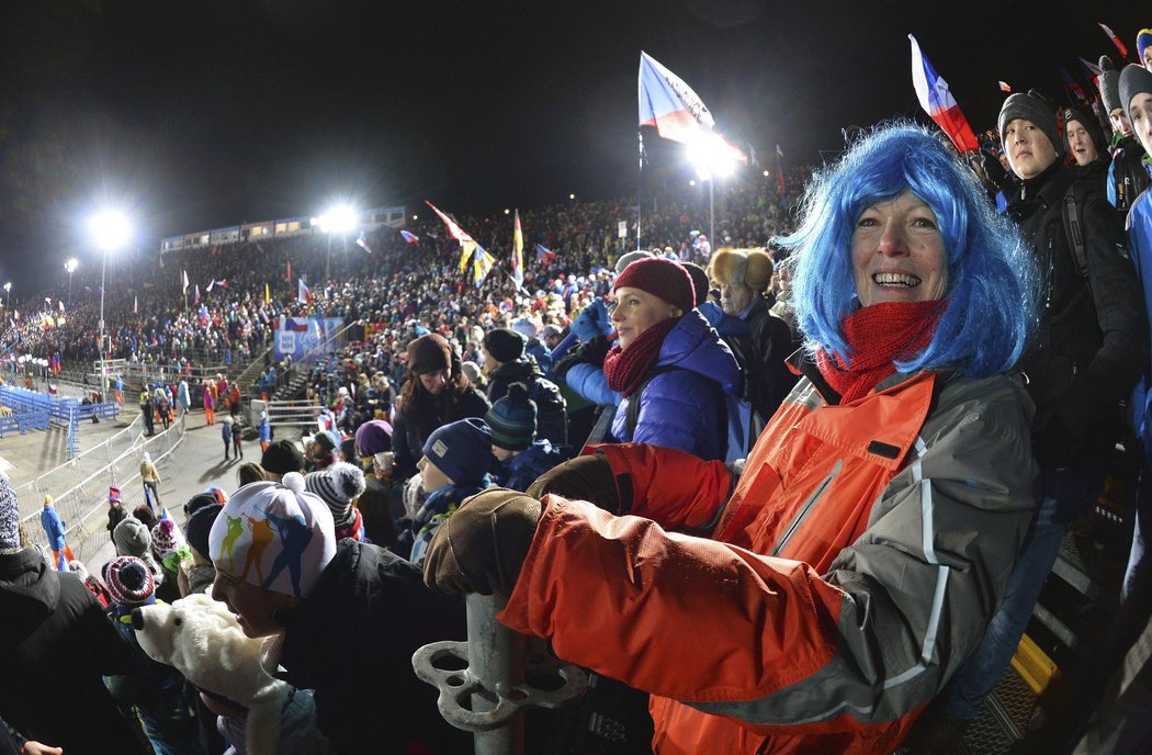 Při biatlonu v Novém Městě panovala fantastická atmosféra