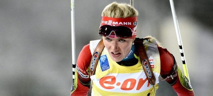 Gabriela Soukalová těsně přišla o vedení ve Světovém poháru biatlonistek