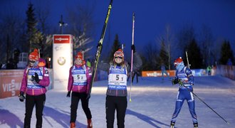 Co přinesl biatlon v zámoří? Jízdu Soukalové i nezájem diváků