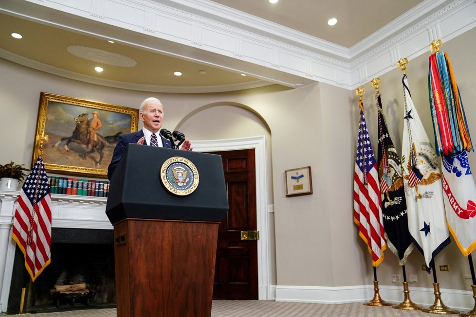Joe Biden hrdě ohlásil likvidaci šéfa IS.