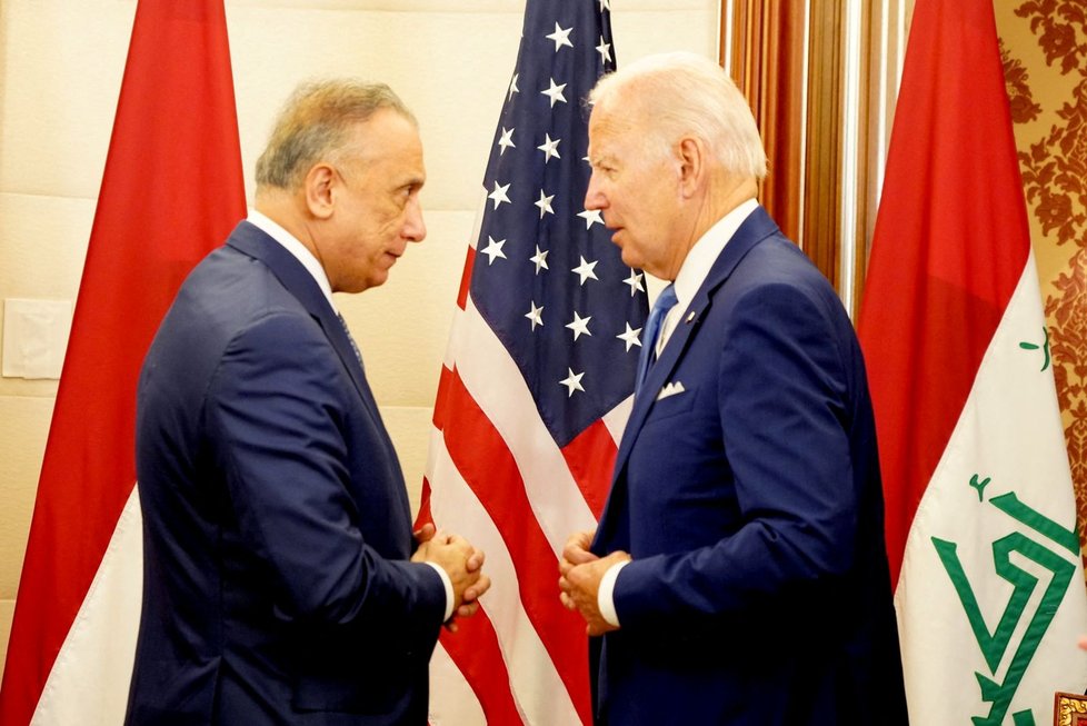 Joe Biden na návštěve Blízkéo východu. (16. 7. 2022)