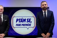 Premiér Fiala ve studiu Blesku: Žádný tvrdší Green Deal nepřijímáme! S penězi se zpovídám jen manželce