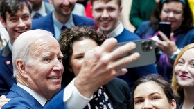 Americký prezident Joe Biden na návštěvě Irska, 12. 4. 2023