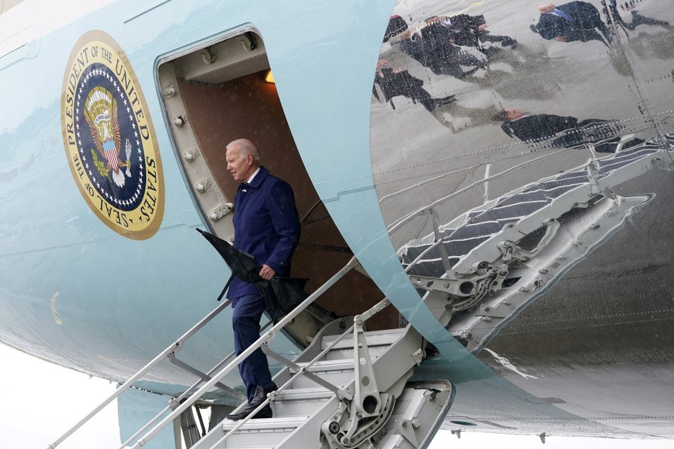 Americký prezident Joe Biden na návštěvě Irska (12. 4. 2023)