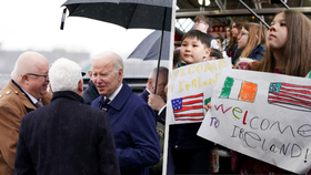 Americký prezident na návštěvě Irska, 12. 4. 2023