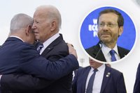 Biden přiletěl do Tel Avivu: Vítal ho izraelský premiér i prezident