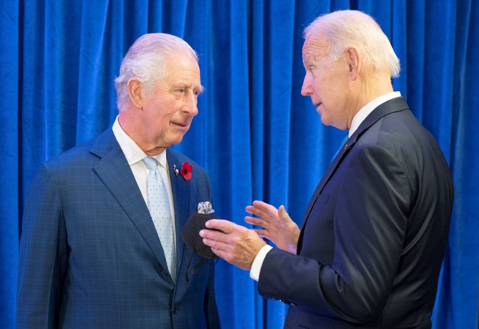 Prezident Joe Biden s králem Karlem III.