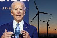Skončit s uhlím, omezit požáry. Znamenají Bidenovy klimatické plány historický milník?