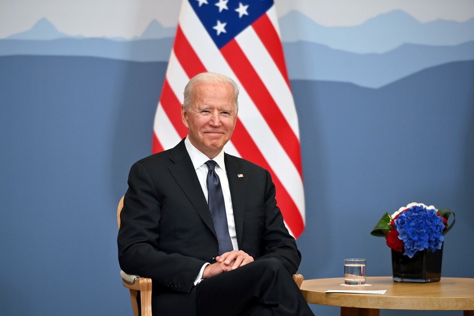Setkání lídrů ve Švýcarsku: Americký prezident Joe Biden v Ženevě (15.6.2021)