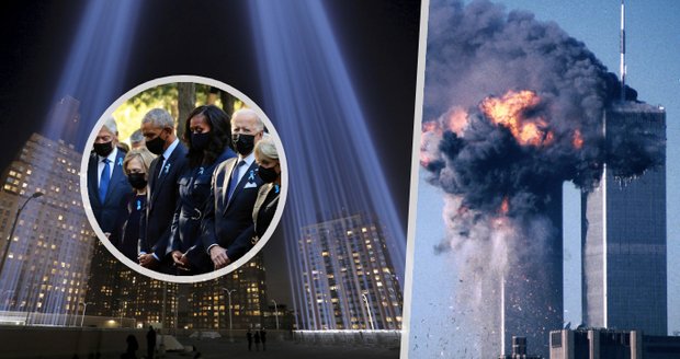 20 let od teroru 11. září: Biden i exprezidenti uctili téměř 3000 obětí na Ground Zero