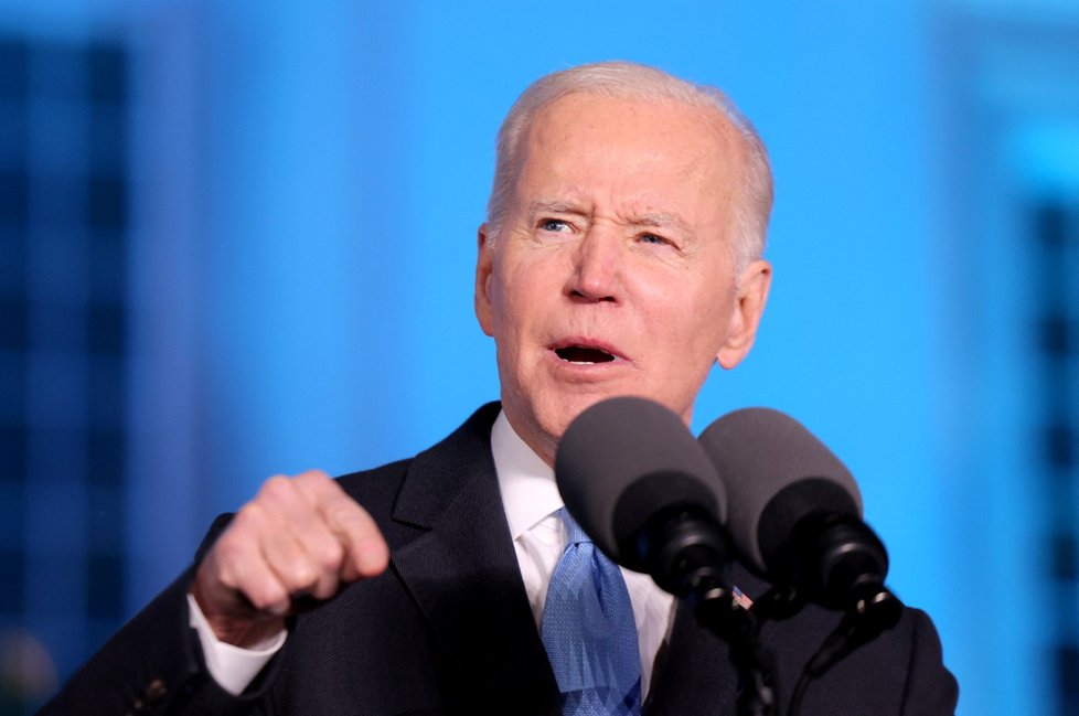 Prezident USA Joe Biden v Polsku (26. 3. 2022)