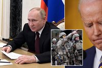 „Putin je zatlačený ke zdi.“ Biden varuje před použitím ničivých zbraní, Moskvě poslal ostrý vzkaz