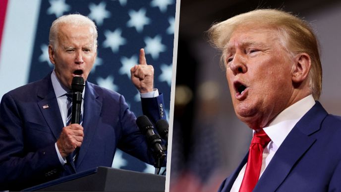 Joe Biden a Donald Trump se spolu pravděpodobně opět utkají v amerických prezidentských volbách.