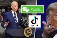 Biden odvolává, co Trump zakázal. Čínský TikTok a WeChat mohou používat i Američané