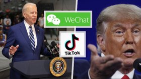 Biden odvolává, co Trump zakázal. Čínský TikTok a WeChat mohou používat i Američané