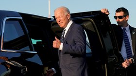 Biden přistál v Británii, zahájil první zahraniční cestu jako prezident USA