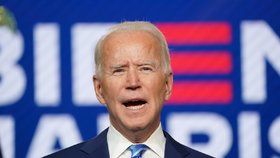 Demokratický kandidát Joe Biden a jeho povolební proslov (4. 11. 2020)