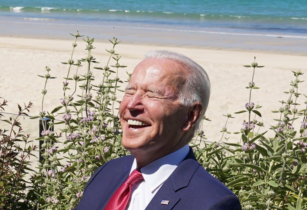 Americký prezident Joe Biden (12. 6. 2021)