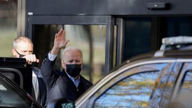 Joe Biden nastoupil do nemocnice.