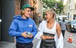 Justin Bieber a Hailey Baldwinová.