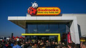 Polský supermarket Biedronka