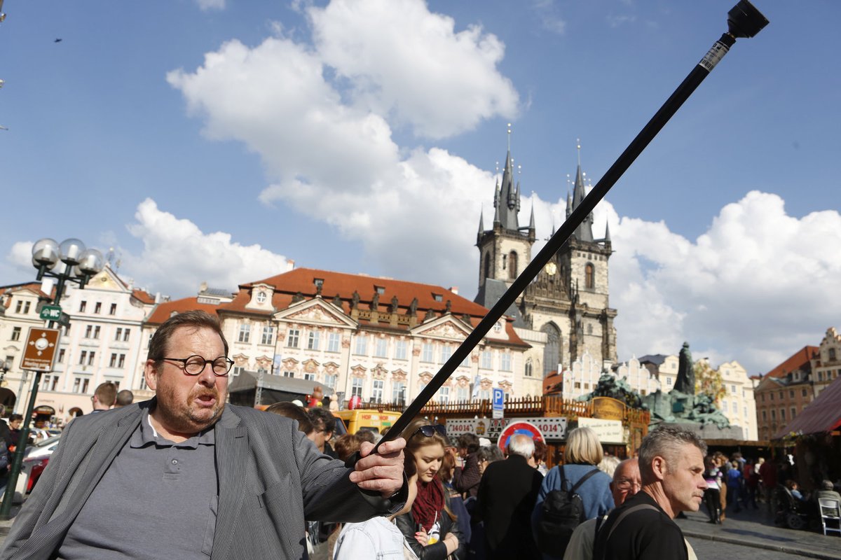 Big Ben obdivoval Prahu a Pražané zase jeho. Jak sám říkal, byl nadšený.