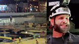 Skok z jeřábu do hloubky 50 m! Vrhl se i bijec Procházka