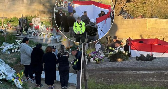 Z hrobu na hřbitově v obci Bijacovce se údajně ozývaly zvuky.