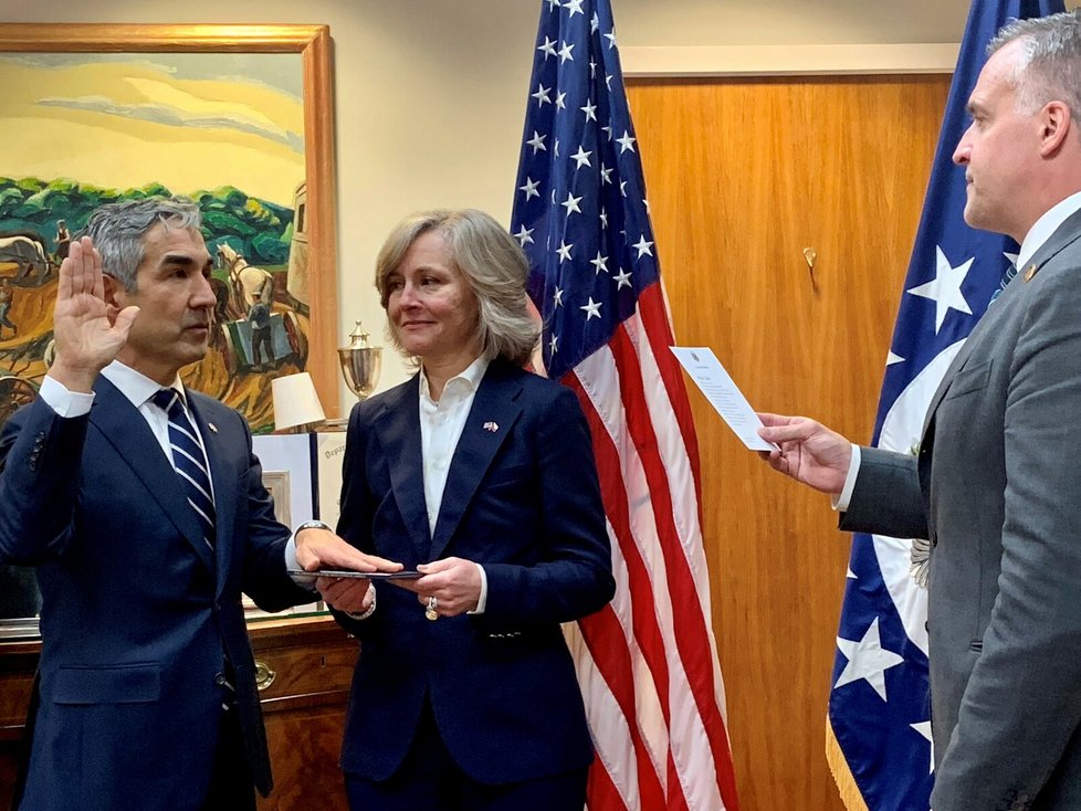 Nový velvyslanec USA v ČR Bijan Sabet