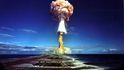 Jaderné testy na atolu Bikini.