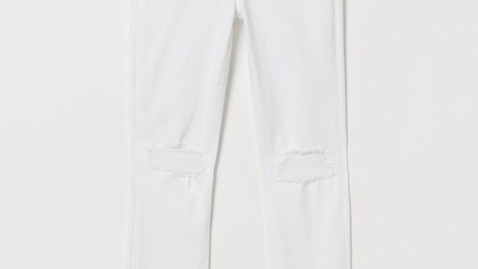 Skinny džíny s vysokým pasem, HM, 899 Kč
