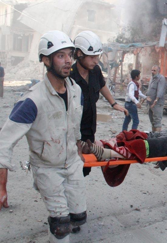 Syrské Bílé helmy byly nominovány za pomoc civilistům na Nobelovu cenu.